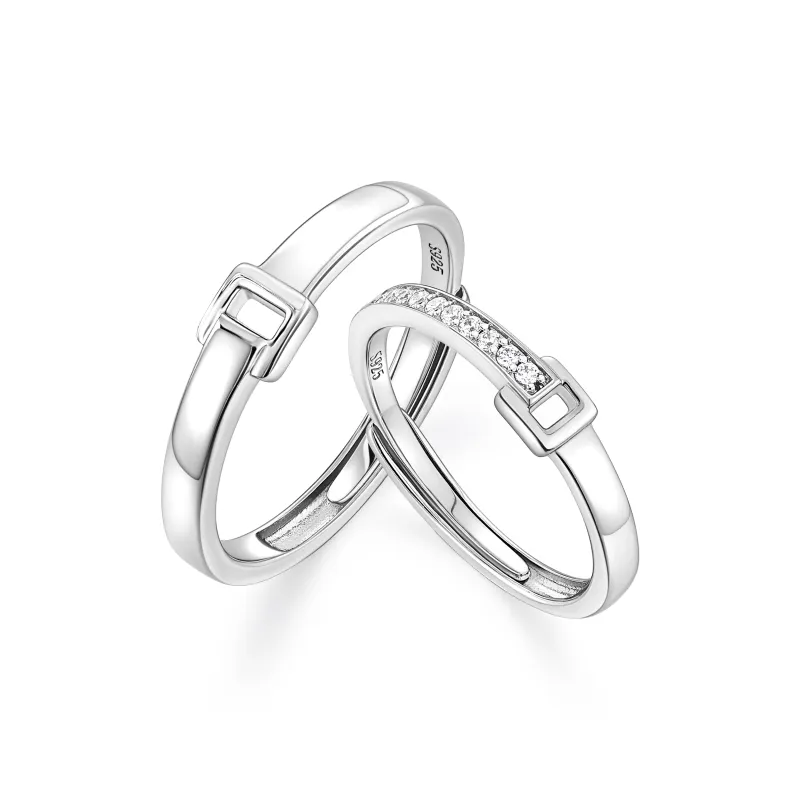 KADER S925 Silver Rings Unisex Silver Box-0