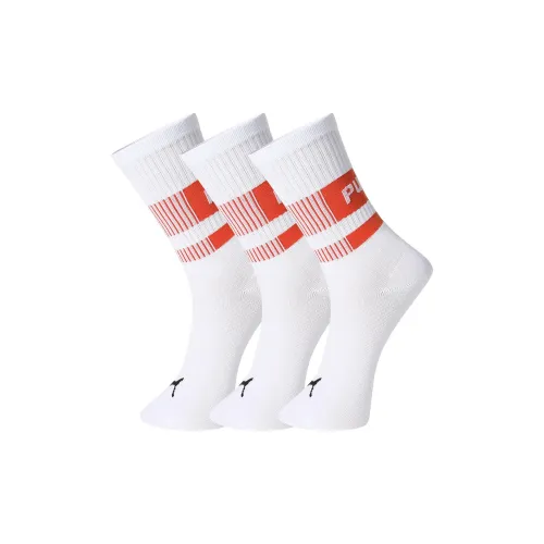 PUMA Knee-High Socks Women's 3 Pack White