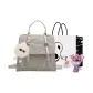 Silver+Exclusive Shopping Bag+Greeting Card+Dried Flower