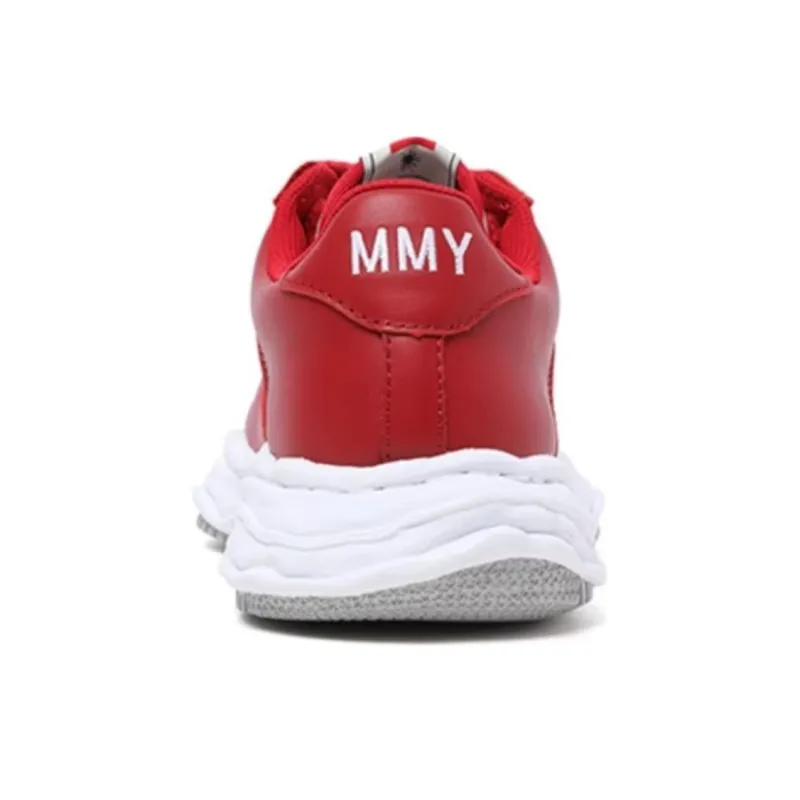 MIHARA YASUHIRO Wayne Low-Top Skateboard Shoes Unisex Red-5