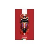 42125 Ferrari 488 Alloy Frame Back Panel (Building Blocks Not Included)