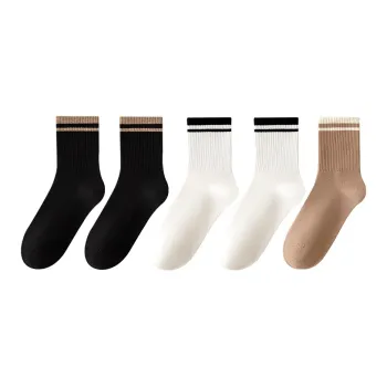 MIIOW Mid-Calf Socks Women's 5 Pack