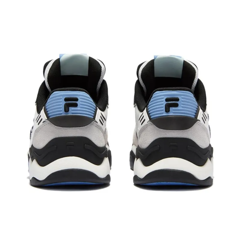 FILA FUSION Kick 2.0 Anti-Slip And Wear-Resistant Lightweight Low-Top Skateboard Shoes Men's Gray Black-2