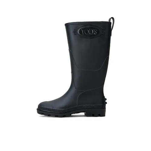 TOD'S Rain Boots Women's Black