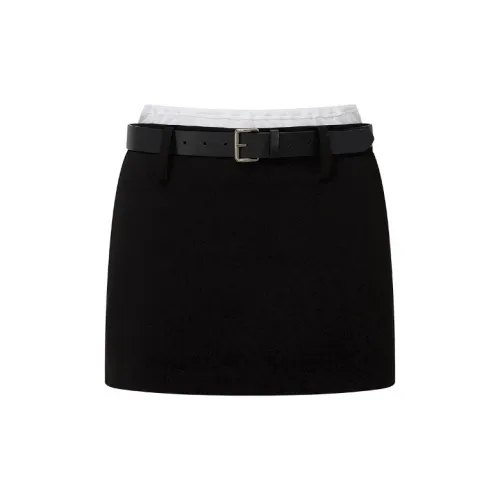 D'zzit Casual Short Skirts Women's Black