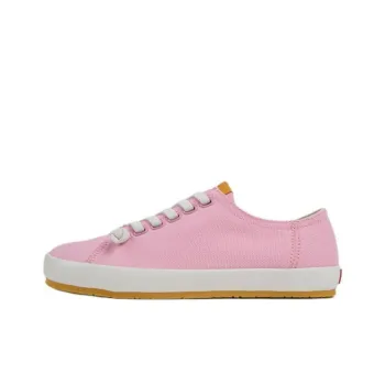 CAMPER Peu Low Top Canvas Shoes Women's Pink