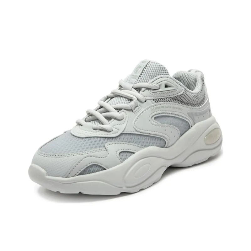 361° Life Collection Abrasion Resistant Low Top Casual Shoes Women's Gray-1