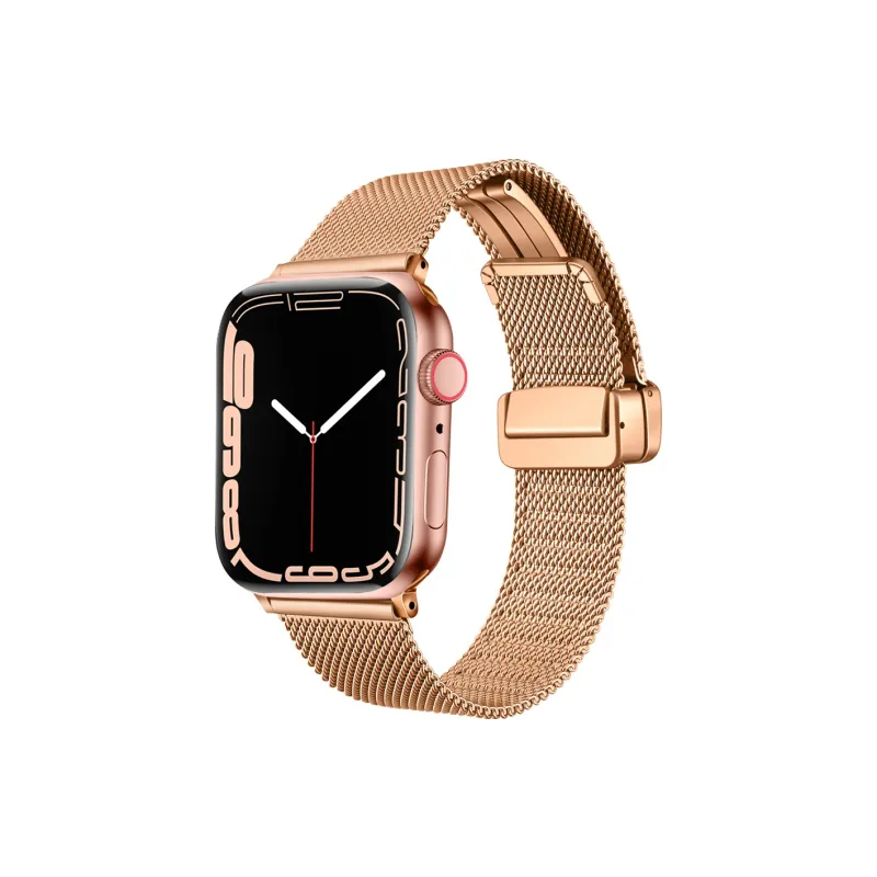 FZRT Apple Compatibility Watch Band Stainless Steel Material-13