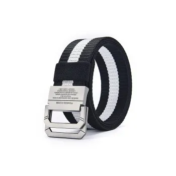 CARTELO Nylon Leather Belts Unisex Width 3.8cm