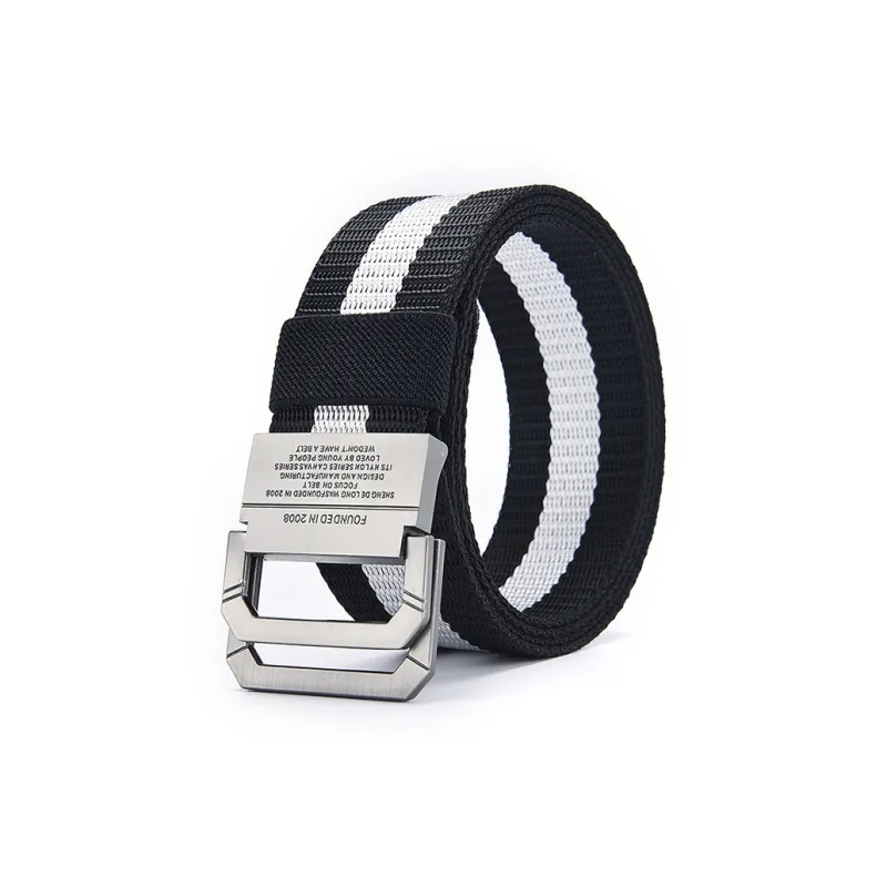 CARTELO Nylon Leather Belts Unisex Width 3.8cm-0