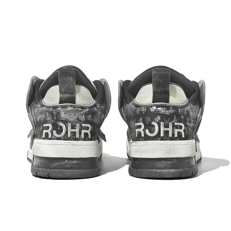 ROHR Slip-Resistant Cushioning Low-Top Skateboard Shoes Men's-5