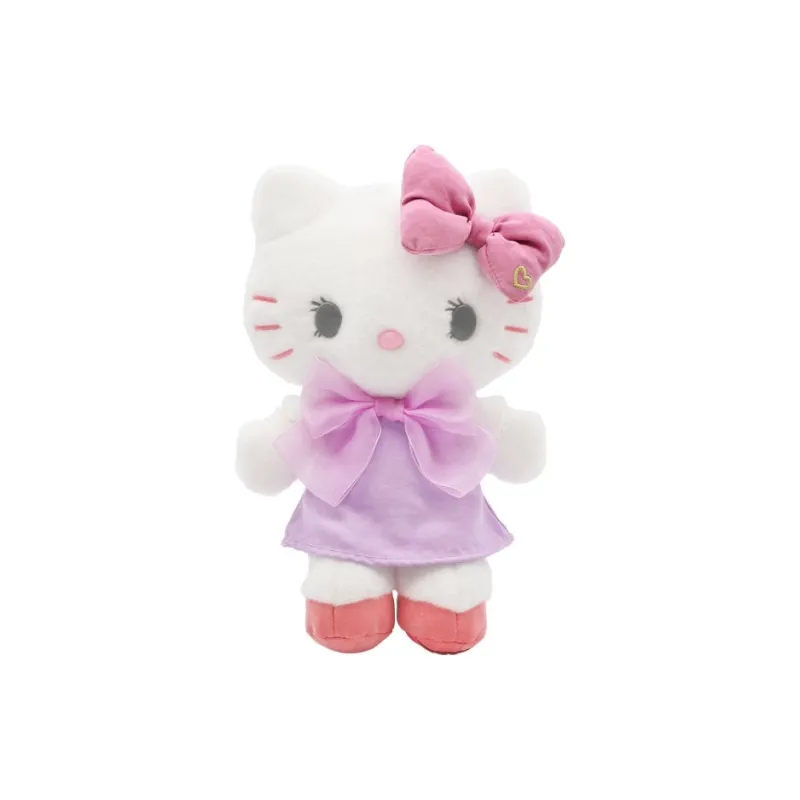 Sanrio Hello Kitty Bowknot Dolls Plush Doll 20cm High-0