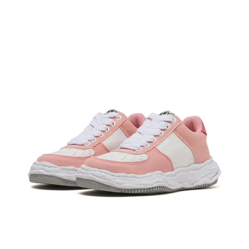 MIHARA YASUHIRO Wayne Low Top Skateboard Shoes Unisex Pink-2
