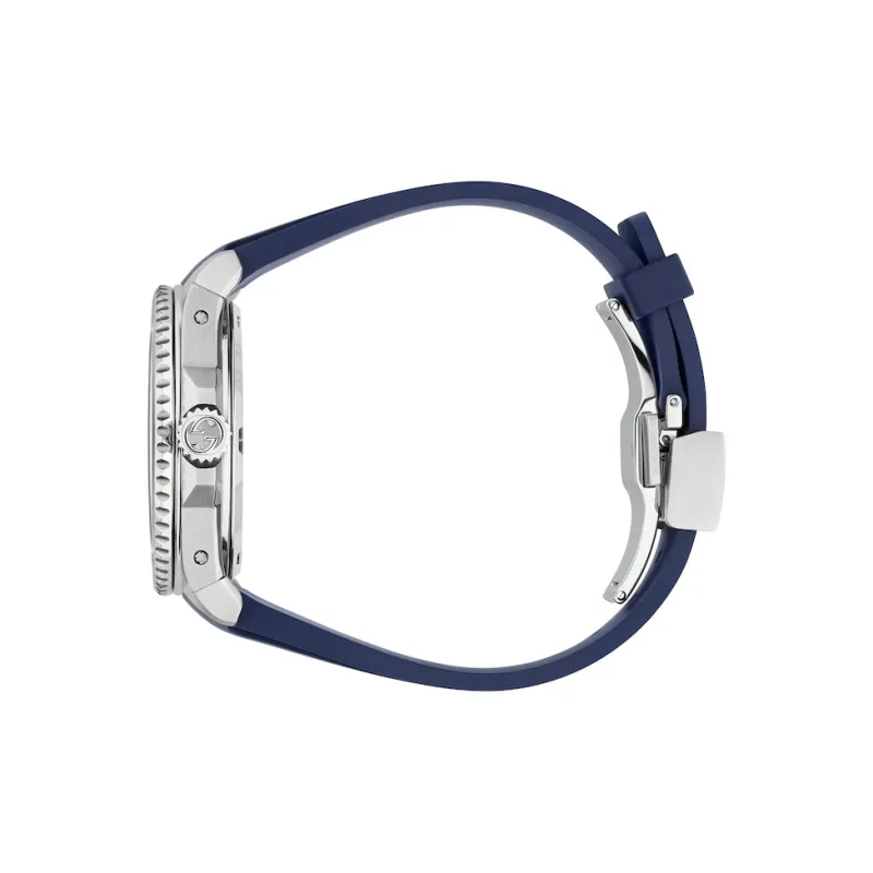 GUCCI Dive Collection Wrist Watch Automatic Mechanical Movement Rubber Strap 40mm Blue Dial Unisex-1