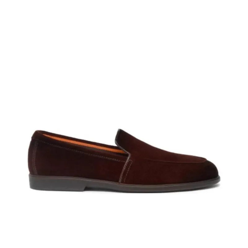 Santoni Loafers Men Red-1