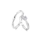 Crown Your Love Couple Rings