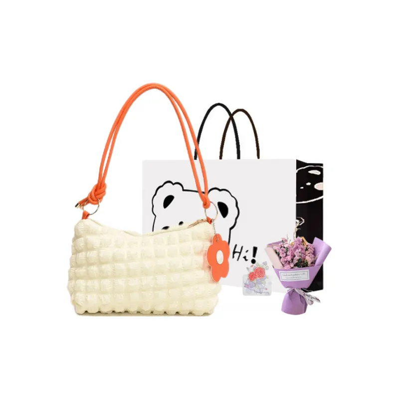 NX DOUGHNUT PU Crossbody Bag, Shoulder Bag Women's White-70