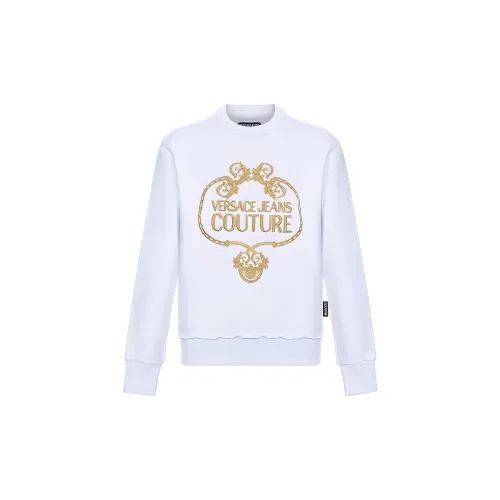 VERSACE JEANS COUTURE Sweatshirts Men White