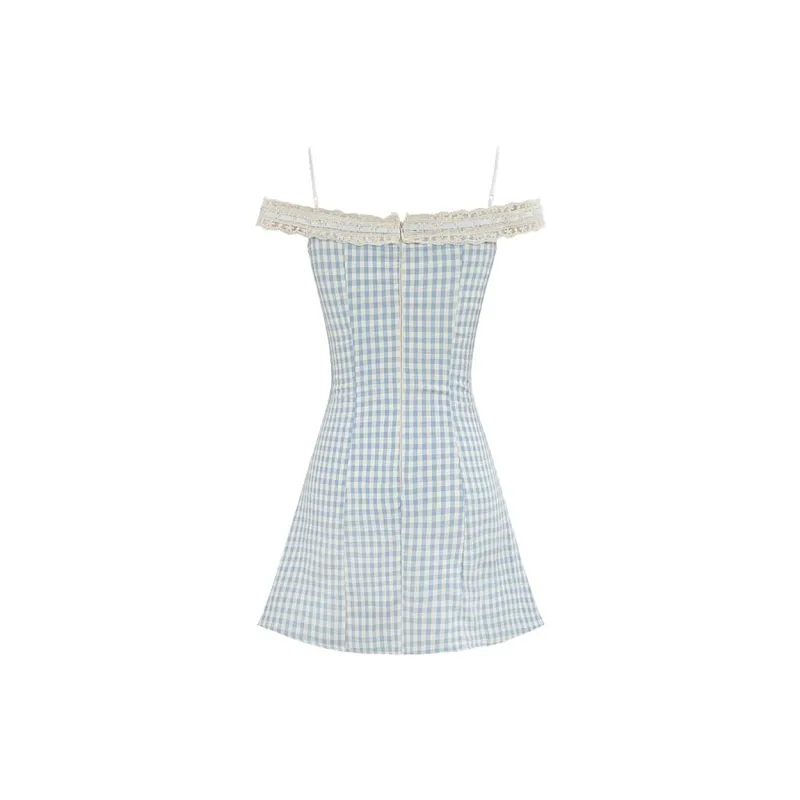 Incolore Slip Dresses Women's Blue-1