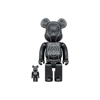BE@RBRICK 400%100% Emotionally Unavailable X NEIGHBORHOOD Black Trendy Figures 7cm/28cm