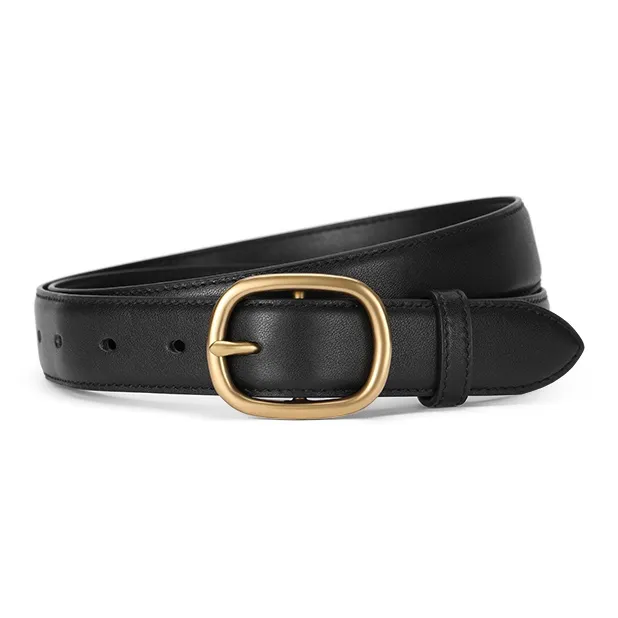 CARLE KELLEN Soft Comfortable Touch Cow Leather Leather Belts Women's Width 2.8CM-2