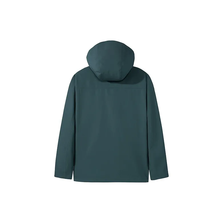 PIONEER CAMP Water Resistant Windproof Breathable Wear Resistant Single Layer Hard Shell Windbreaker Jacket Unisex-12