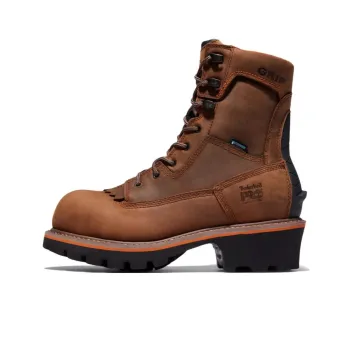 Timberland Everleigh Wear-Resistant Short Outdoor Boots Men's Brown