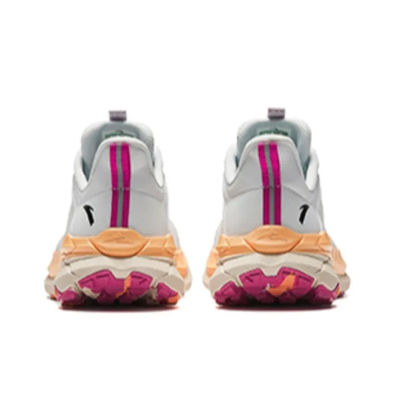 Anta Wear-Resistant Low-Top Trail Running Running Shoes Women's Gray Orange-3
