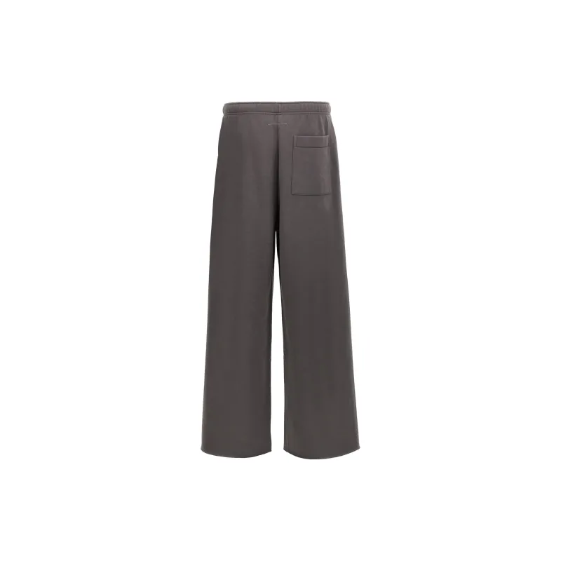 MM6 Maison Margiela Numeric Printed Wide Leg Track Pants-1