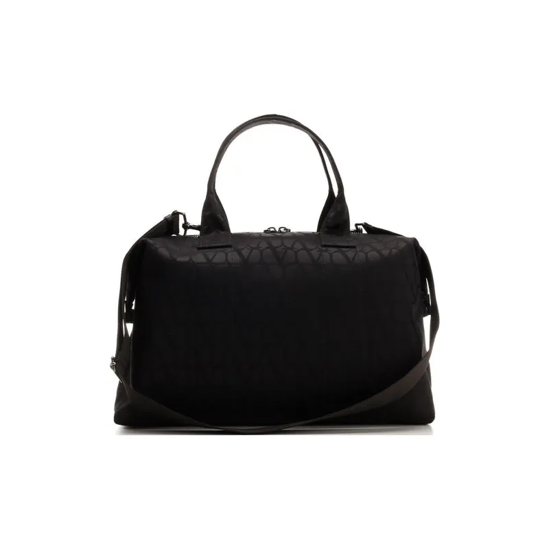 Valentino VLogo Plaque Zip Up Holdal-2
