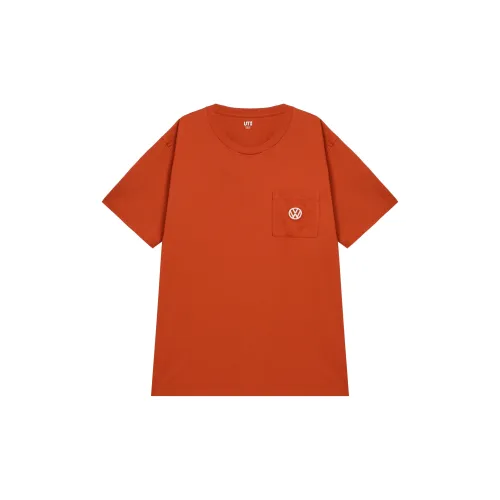 UNIQLO T-Shirts Unisex Red