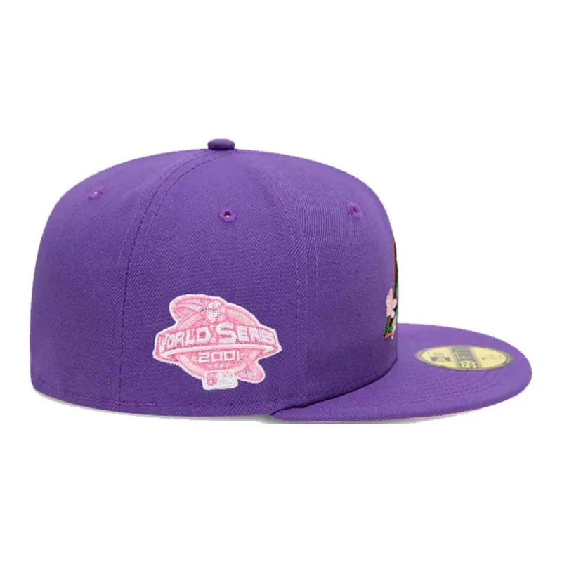 New Era Polyester Baseball Caps Men's Purple-4