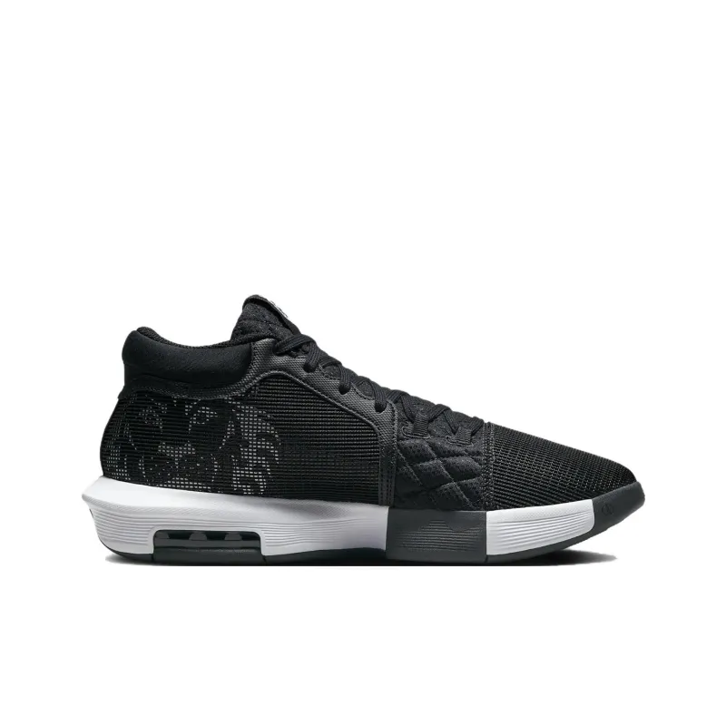 Nike Witness 8 Anti Slip Wear Resistant Low Top Basketball Shoes Unisex Black-1