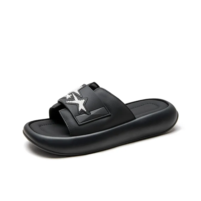 G+G Slide Slippers Men Black-2