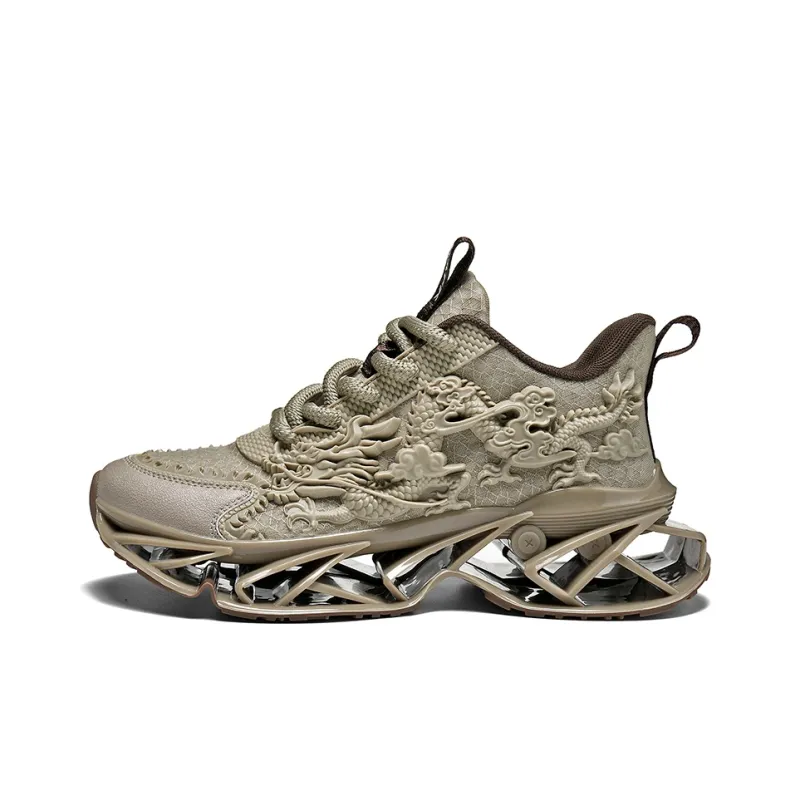 MABEL&CO Cushioned Wear-Resistant Breathable Rebound Low-Top Running Shoes Men's-12
