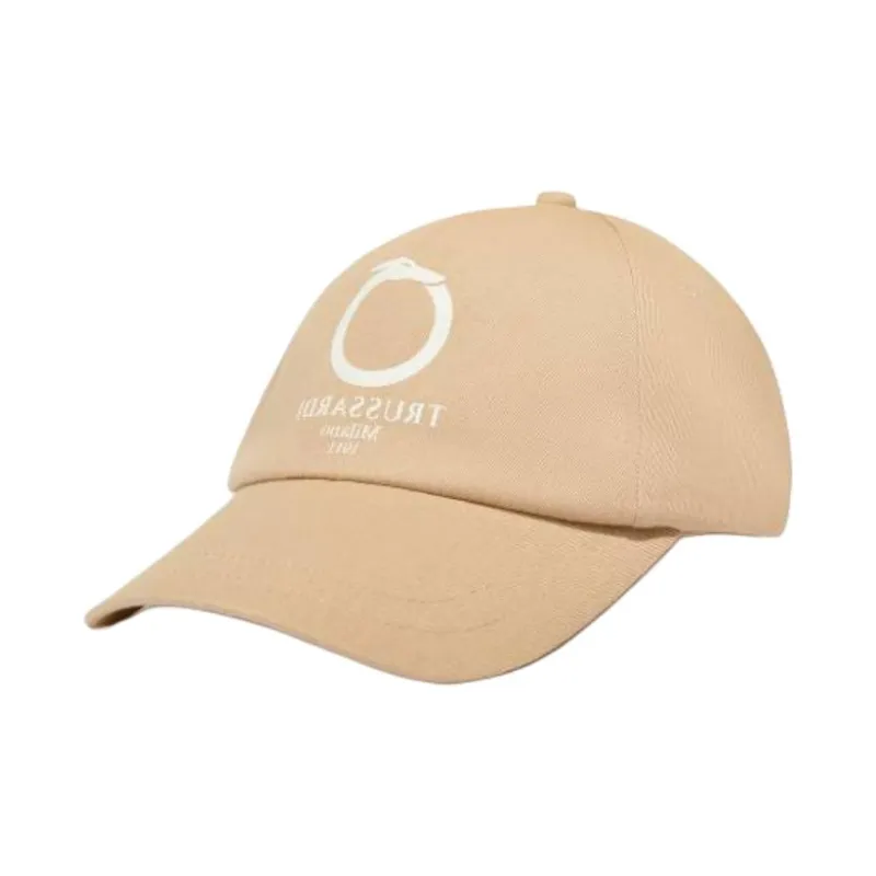 TRUSSARDI Cotton Baseball Caps Men's Beige-0