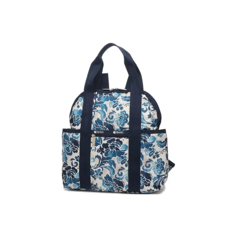 LeSportsac Polyester Backpack Women's Blue & White-2