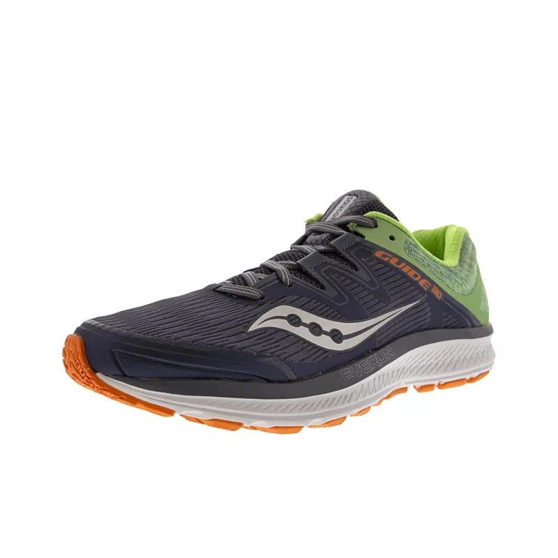Saucony EVERRUN GUIDE ISO Anti-Slip Wear-Resistant Low-Top Running Shoes Women's Gray Green-0