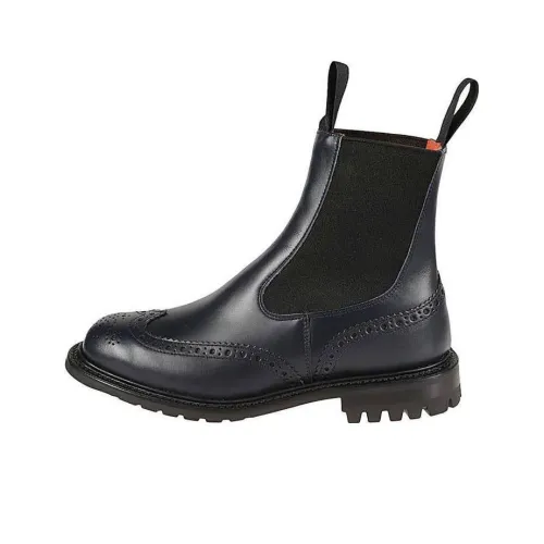 Tricker's Silvia Perforated Ankle Boots