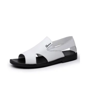 Extravagant Beach Sandals Men's White