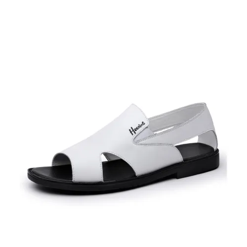 Extravagant Beach Sandals Men's White