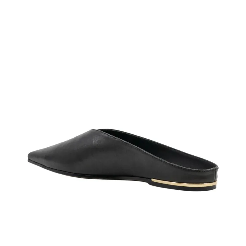 STUDIO AMELIA Wrap-toe Slippers Women's Black-2
