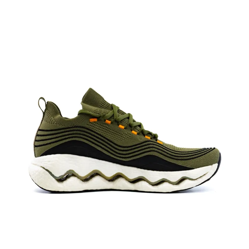 ZETTARANC Running Shoes Unisex Low Top Fairyland White/Black Warrior/Military Green-13