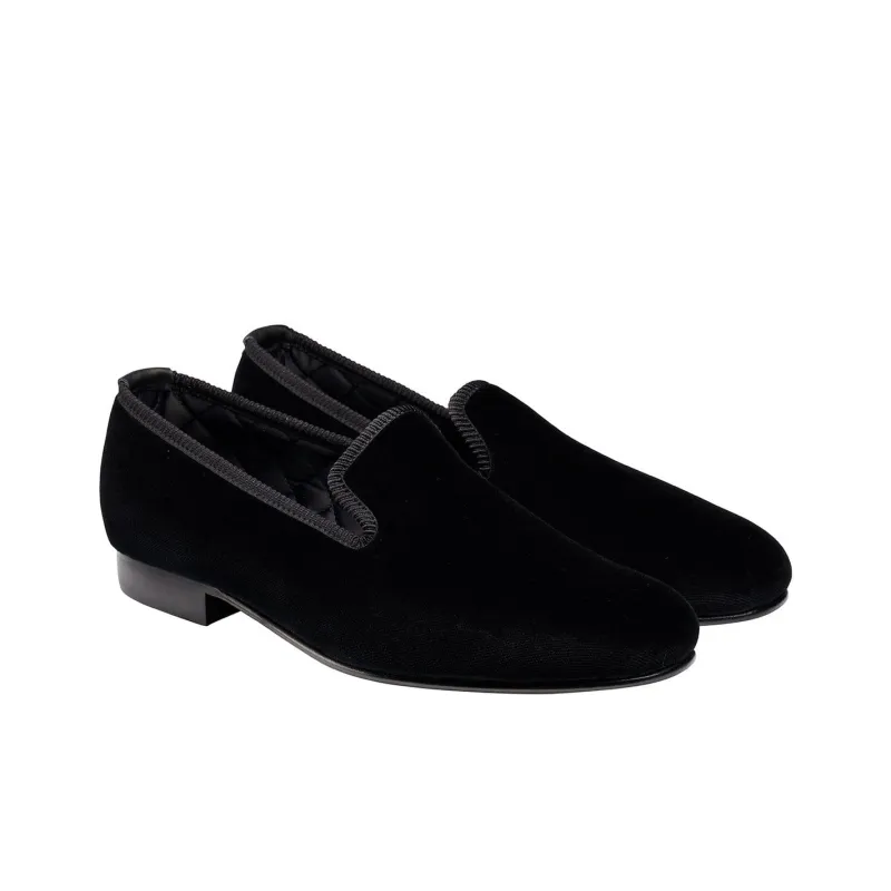 CROCKETT & JONES Albert Loafers Men's Black-3