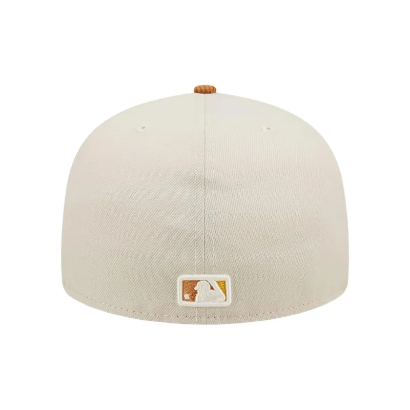 New Era Corduroy Baseball Caps Men's White-1