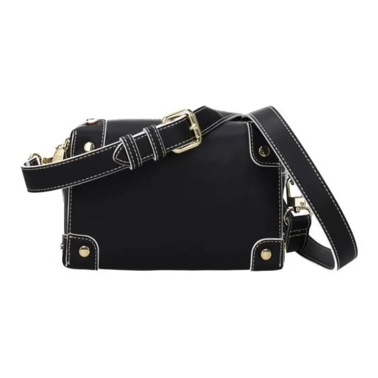 LOVE MOSCHINO Polyurethane Shoulder Bag, Crossbody Bag Women's Black-2