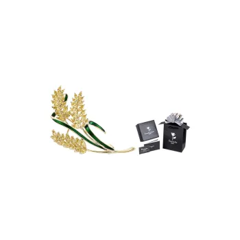 Eternelle Brooches Women's Brilliant Gold