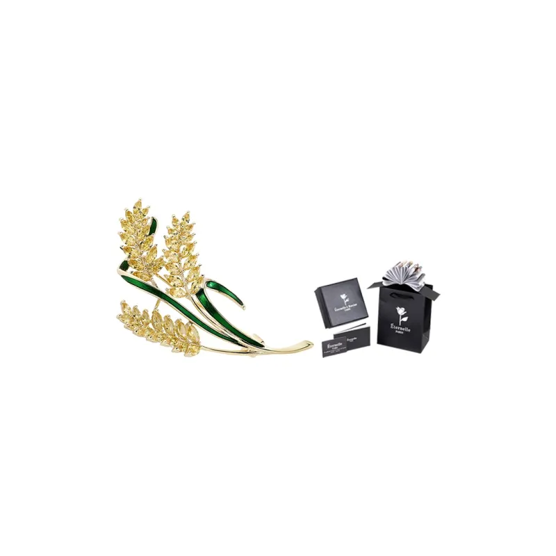 Eternelle Brooches Women's Brilliant Gold-0