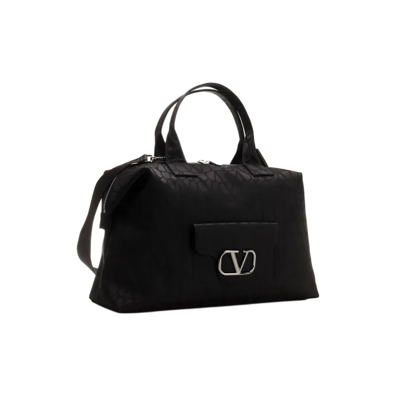 Valentino VLogo Plaque Zip Up Holdal-1
