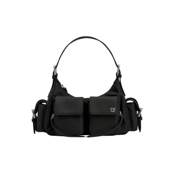 PINKO Polyurethane Handbag Tubas Women's Black